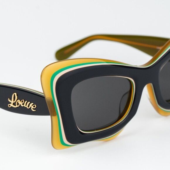 Loewe Women Sunglasses Grey Multicolor Cat Eye LW40140U 20A NEW AUTHENTIC main image 5